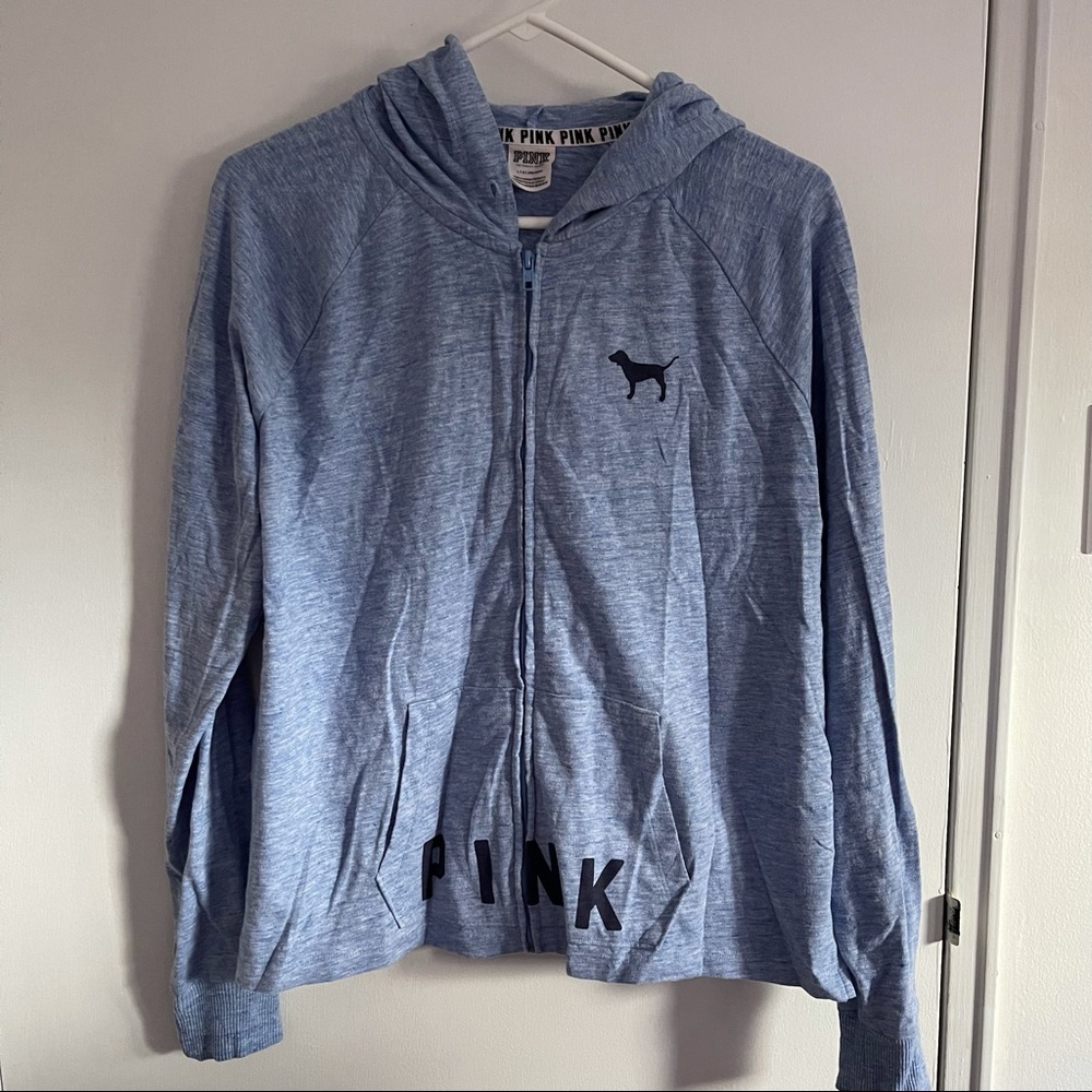 light blue PINK jacket
